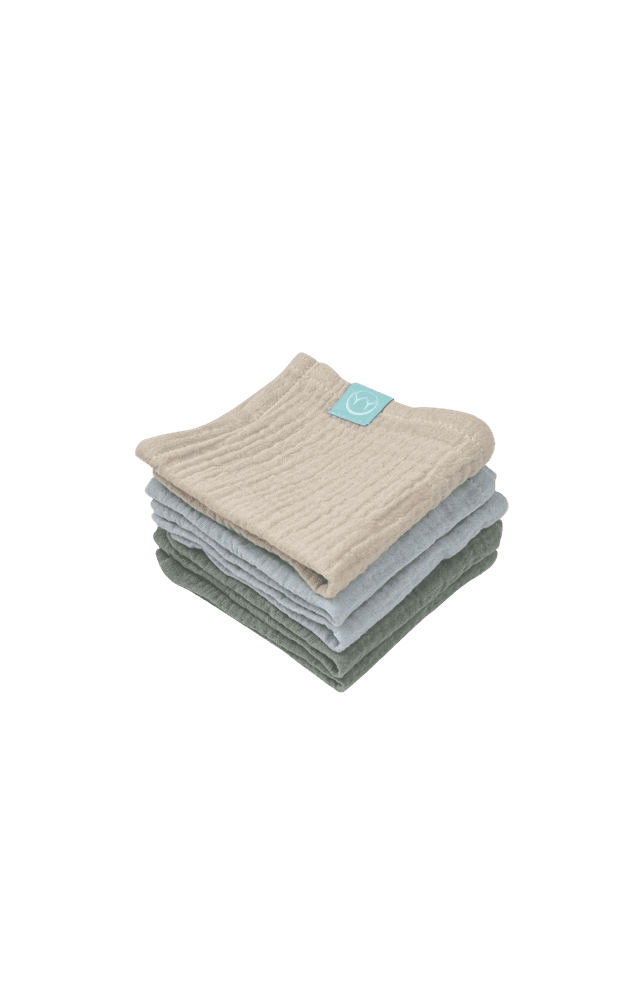 5 Pack Muslin Cloths